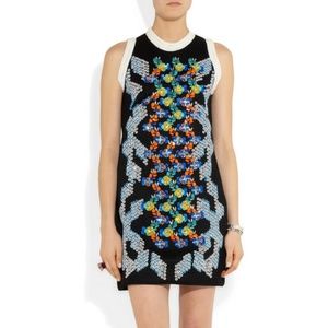 Peter Pilotto 3D Embellished Mesh Dress